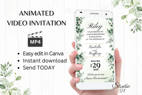 Classic Junior Bridesmaid W3404JM: A Font for Timeless Invitations