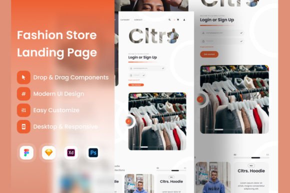 Cultures - Fashion Store Landing Page V1: A Blueprint for Modern E-Commerce