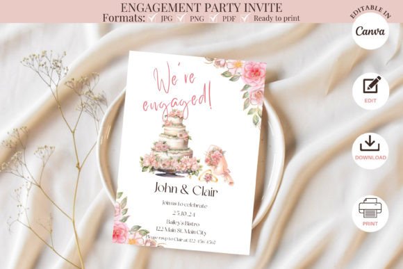 Engagement Party Invitation Template: Your Guide to Effortless Celebration Invites