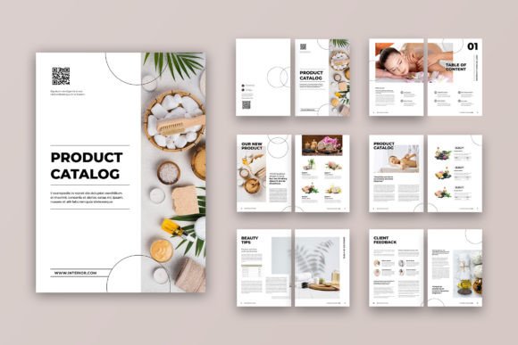 Mastering Professional Catalog Design with Scrub Therapist Product