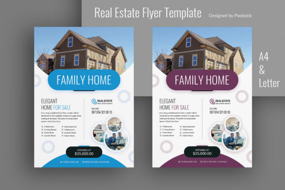 Real Estate Business Flyer Template